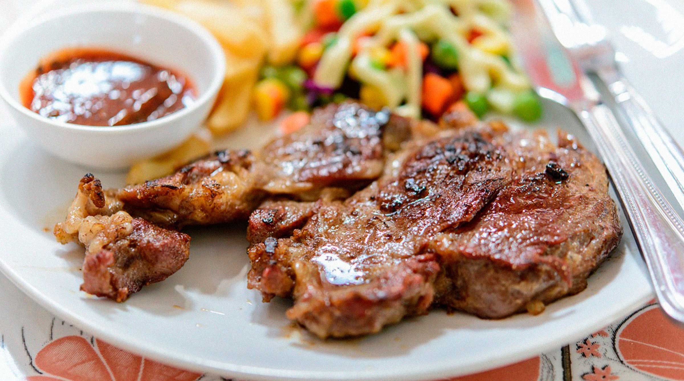 carne-comida-plato-tenedor-del-pasto-al-plato-azti