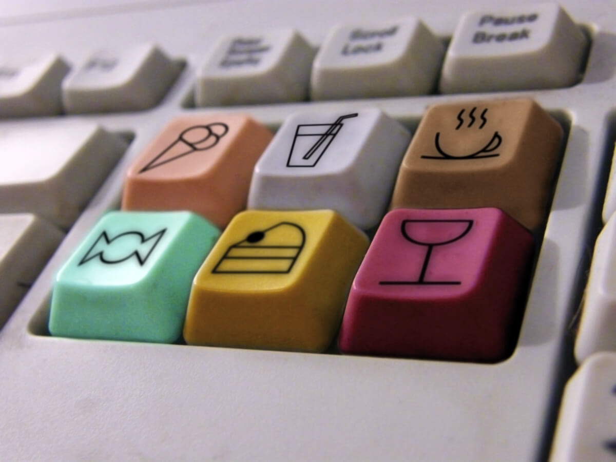 teclado digitalización cadena alimentaria