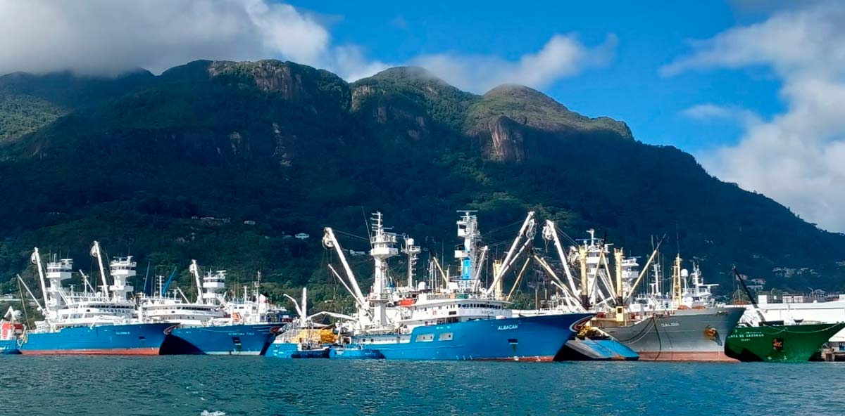 flota atunera vasca en el Océano Índico