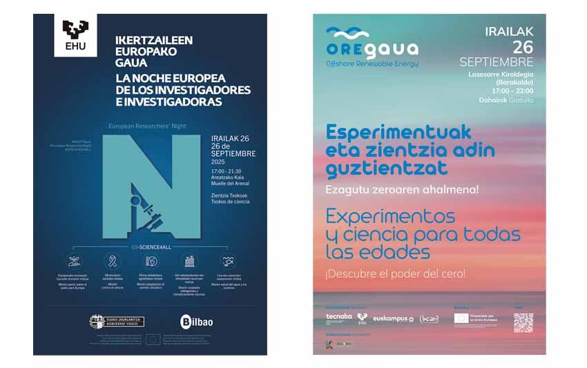 Noche europea de los investigadores e investigadoras